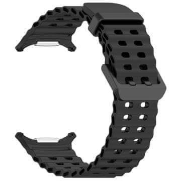 BStrap Silicone remen za Samsung Galaxy Watch Ultra 47mm, black