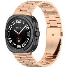 BStrap Stainless Steel remen za Samsung Galaxy Watch Ultra 47mm, rose gold