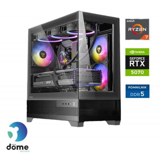 Anni Gamer Extreme stolno računalo, R5-7600X, 32B, SSD2TB, RTX5070, FreeDOS
