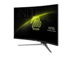 MSI MAG 325CQRF QD E2 monitor za igranje, WQHD, 180Hz, zakrivljeni