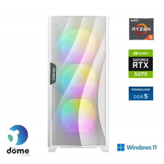 Anni Gamer Extreme stolno računalo, R5-9600X, 32B, SSD2TB, RTX5070, W11H