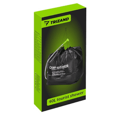 Trizand solarni tuš za kampiranje, 40 l
