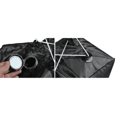 Trizand solarni tuš za kampiranje, 40 l