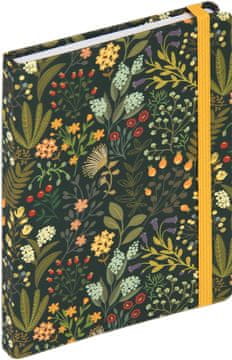 nb grafo Notes - bilježnica A5 crte tvrde korice, 96 listova, s elastičnom trakom, 0970.01 Alegro zeleno