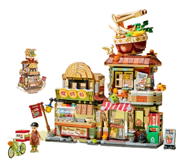 LOZ Spiralnoodle Shop kocke, 870/1 (1295)
