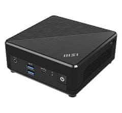 MSI Mini desktop PC Cubi N ADL S-225BEU barebone Intel N100 / WiFi 5 + BT 5.0 / 2x1Gbps / crni