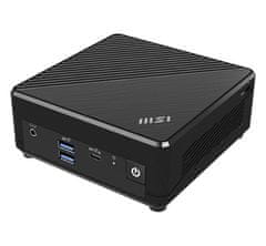 MSI Mini Desktop PC Cubi N ADL S-225BEU Intel N100 / 8GB / 256GB SSD / WiFi 5 + BT 5.0 / 2x1Gbps / Windows 11 Home / crni