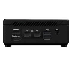 MSI Mini desktop PC Cubi N ADL S-225BEU barebone Intel N100 / WiFi 5 + BT 5.0 / 2x1Gbps / crni