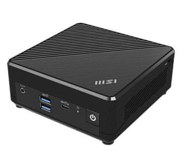 MSI Mini desktop PC Cubi N ADL S-226BEU Intel N200 / 8GB / 256GB SSD / WiFi 5 + BT 5.0 / 2x1Gbps / Windows 11 Home / crni