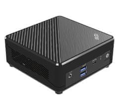 MSI Mini Desktop PC Cubi N ADL S-225BEU Intel N100 / 8GB / 256GB SSD / WiFi 5 + BT 5.0 / 2x1Gbps / Windows 11 Home / crni