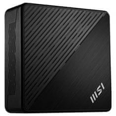 MSI Mini Desktop PC Cubi N ADL S-225BEU Intel N100 / 8GB / 256GB SSD / WiFi 5 + BT 5.0 / 2x1Gbps / Windows 11 Home / crni
