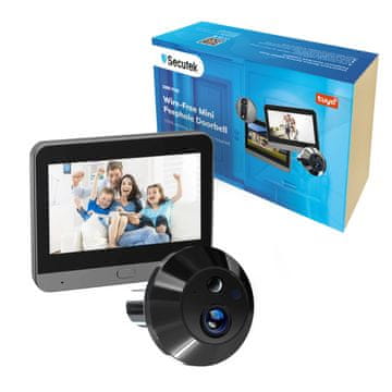 Secutek WiFi vrata kukalo SRT-PD10-B