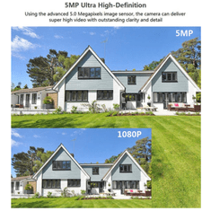 Secutek PTZ WiFi kamera SBS-D79W-POE – 5MP, 5x optički zoom, PoE