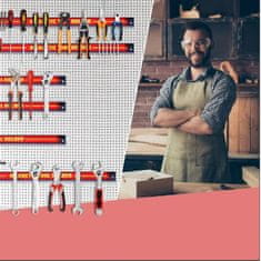 Vixson Magnetno držalo za alat 60 cm, zidni organizator s jakim magnetom za ključeve i odvijače | MAGTOOL