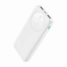 Joyroom Prijenosna baterija 10.000 mAh PowerBank bijela JR-PBF12