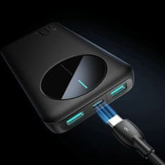 Joyroom Prijenosna baterija 10.000 mAh PowerBank crna JR-PBF12