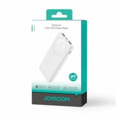 Joyroom Prijenosna baterija 10.000 mAh PowerBank bijela JR-PBF12