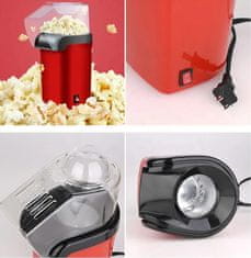 HOME & MARKER® Električni aparat za kokice, priprema zdravih kokica za 3 minute, popcorn maker za kuću | KOKIPOP