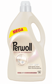 Perwoll Light Colours gel za pranje rublja, 3750 ml