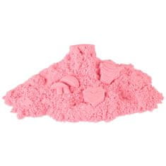 Ikonka Dječji kreativni kinetički pijesak 1kg ružičasti