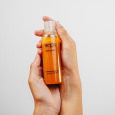 Nega Cosmetics 100% prirodni piling gel za tijelo s ljuskama oraha, kokosovim i jojobinim uljem, veganski, za glatku i sjajnu kožu, 150 ml, GlowGetter, 1