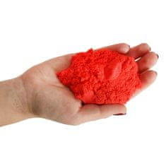 Ikonka Dječji kreativni kinetički pijesak 1kg crveni