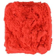 Ikonka Dječji kreativni kinetički pijesak 1kg crveni