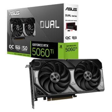 ASUS Dual GeForce RTX 5060 Ti OC 16GB GDDR7 DUAL-RTX5060TI-O16G grafička kartica