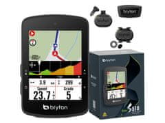 Bryton Biciklističko računalo Rider S510 T sa senzorima, USB-C