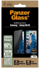 PanzerGlass Privacy zaštitno staklo za Samsung Galaxy A56, UWF (PGRPUWFG38380)