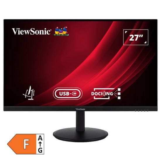 Viewsonic VG2709U-2K monitor, 68,5 cm, QHD, IPS, crni (VG2709U-2K)