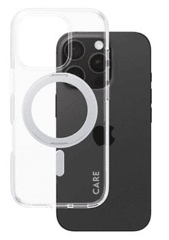  Panzerglass Care Kickstand ovitek za iPhone 16 Pro, srebrn