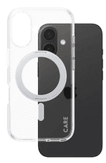 PanzerGlass Care Kickstand maska za iPhone 16, srebrna (1325)