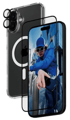 PanzerGlass 3u1 paket za iPhone 16 Plus