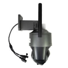 PNI IP578 4K WiFi vanjska sigurnosna kamera, 10× zoom, IR 40 m, CamHi