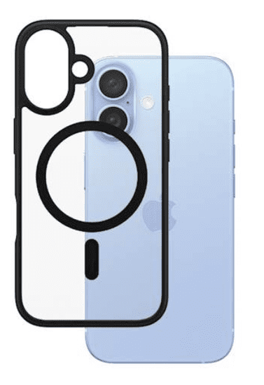 PanzerGlass Hardcase Magsafe torbica za iPhone 16, crna (1301)