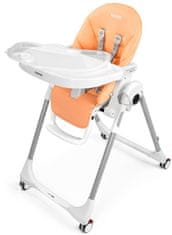 Peg-Perego Prima Pappa Follow me hranilica za bebe, narančasta/bijela
