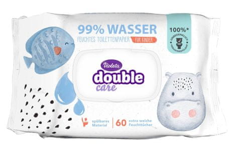  Violeta Water Care otroški vlažilni robčki, 960/1 