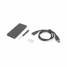 Digitus SSD kućište USB 3.0 M.2 SATA crno DA-71111