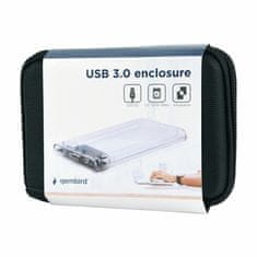 Gembird Prozirno kućište 6 cm USB 3.0 EE2-U3S9-6