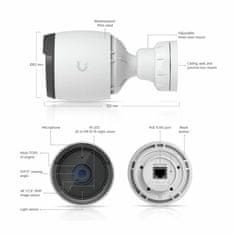 Ubiquiti IP kamera Unifi 8.0MP vanjska PoE bijela UVC-G6-Bullet-W
