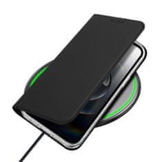 Dux Ducis Skin Pro preklopna maska za iPhone 16e, crno