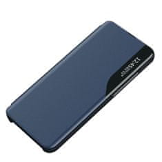 MG Eco Leather View preklopna maska za Samsung S24 Ultra, plava