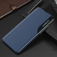 MG Eco Leather View preklopna maska za Samsung S24, plava