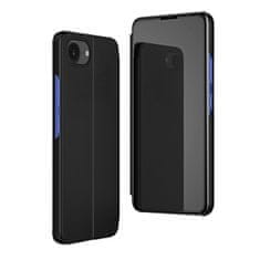 MG Clear View preklopna maska za iPhone 16e, crno