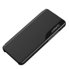 MG Eco Leather View preklopna maska za iPhone 16e, crno