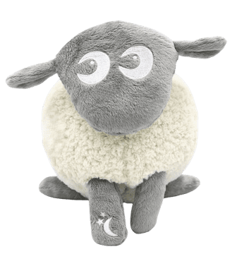 Sweet Dreamers Bacek Ewan Deluxe plišana igračka, USB-C, siva (945)