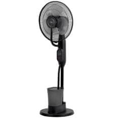 Teesa Stojeći ventilator od 75 W s vodenom maglom na kotačićima 43 cm 2,8 L daljinski upravljač