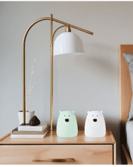 Rabbit&Friends set od 2 mekana svjetla, mali medo, bijela i arktička zelena, USB-C (954)