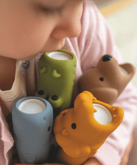 Rabbit&Friends silikonska lampa, lav, USB-C (958)